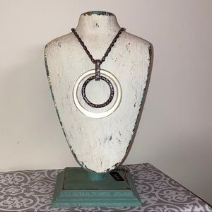 INDEED RING NECKLACE